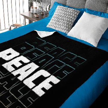 Discover "Peace" modern design Baby Blankets