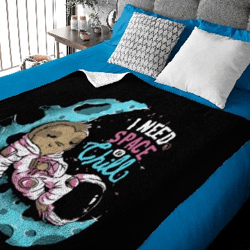 Discover I NEED SPACE FUNNY Baby Blankets