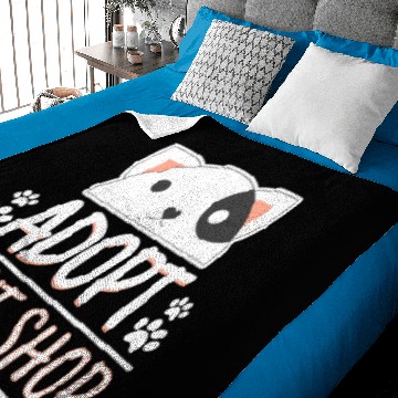 Discover Adopt Dont Shop Pet Adoption Awareness Baby Blankets
