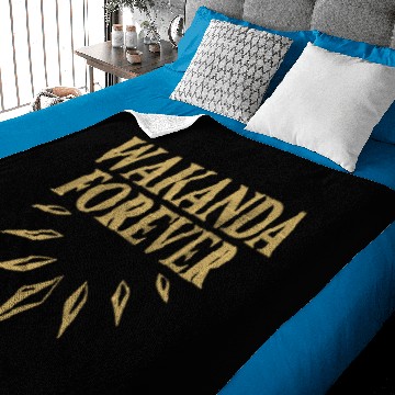 Discover Wakanda Forever Baby Blankets