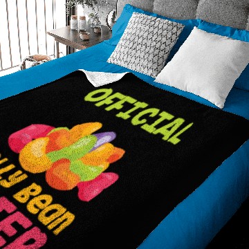 Discover Official Jelly Bean Tester Easter Candy Lover Baby Blankets