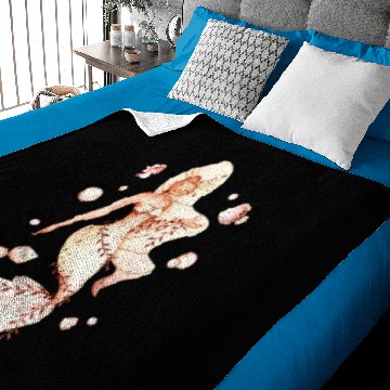 Discover beige mermaid Baby Blankets