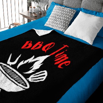 Discover Summer BBQ Party Baby Blankets