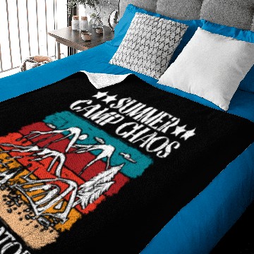 Discover Summer Camp Chaos Coordinator 5 Baby Blankets