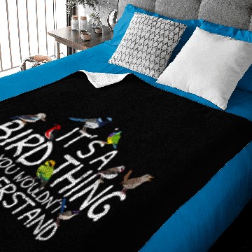 Discover Its A Bird Thing Funny Birdwatching Cool Bird Love Baby Blankets