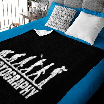 Discover Photography Evolution Photographer Evolution Baby Blankets