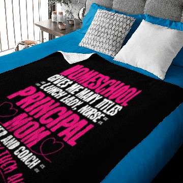 Discover Distance Learning homeschool Teacher Online Class Baby Blankets