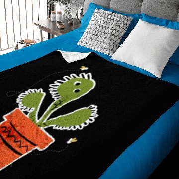 Discover Venus Flytrap Carnivorous Like Flies Baby Blankets