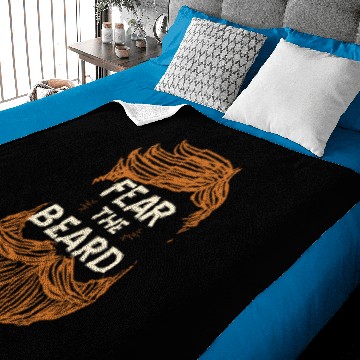 Discover Fear The Beard Baby Blankets