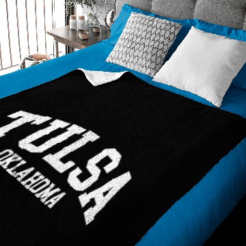 Discover Tulsa Baby Blankets