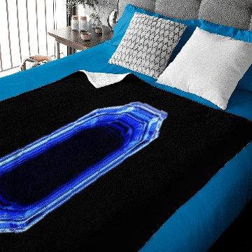 Discover Sapphire Crystal Baby Blankets