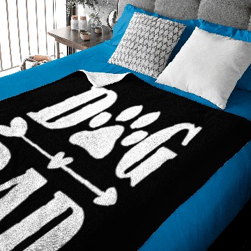 Discover Dog Dad Baby Blankets