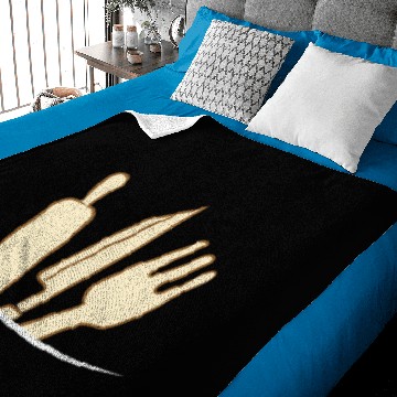 Discover Chef Baker Kitchen Tools Baby Blankets