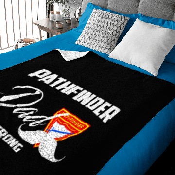 Discover Adventist Pathfinder Dad Strong Baby Blankets