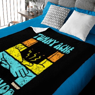 Discover tummy ache survivor Baby Blankets