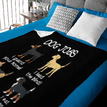 Discover Bernese Mountain Dog Jobs Baby Blankets