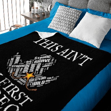 Discover THIS AIN'T MY FIRST RODEO Baby Blankets