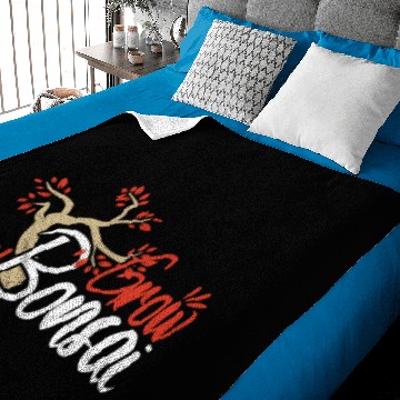 Discover Grow Bonsai Baby Blankets