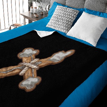 Discover crucifix Baby Blankets