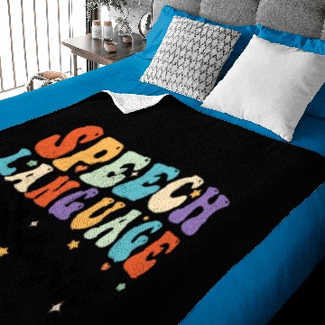 Discover Speech Language Pathologist Baby Blankets