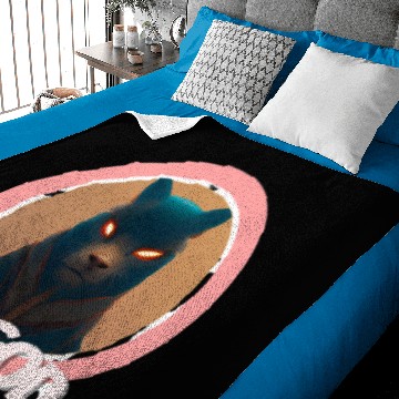 Discover Samurai Cat God Baby Blankets