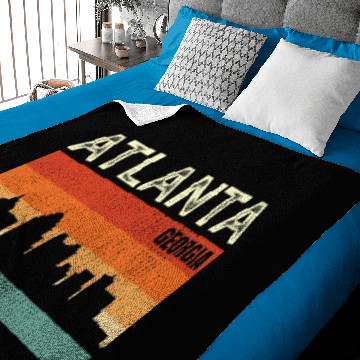 Discover Atlanta Georgia Baby Blankets