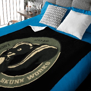 Discover Skunk Works USAF Baby Blankets