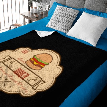 Discover Burger king Baby Blankets