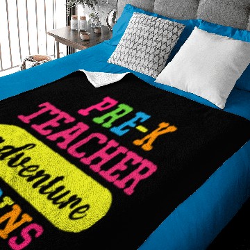 Discover Pre K Teacher Adventure Begins Baby Blankets