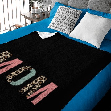 Discover twin mom Leopard Print Funny Baby Blankets