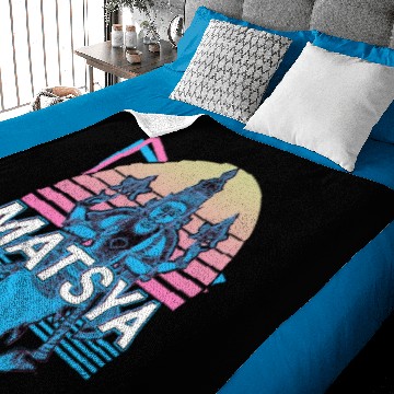 Discover Matsya Hindu Mythology Retro Baby Blankets