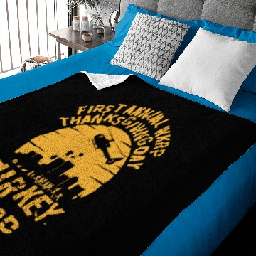 Discover Wkrp Turkey Drop Baby Blankets