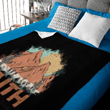 Discover Faith Can Move Mountains Baby Blankets