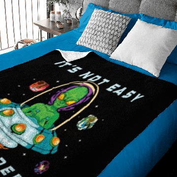 Discover Alien Extraterrestrial Area 51 UFO Space Geek Gift Baby Blankets