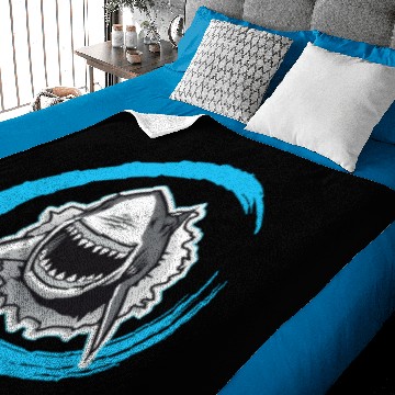 Discover Shark attack Baby Blankets