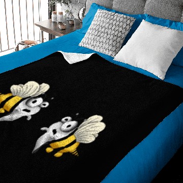 Discover Boo Bees Baby Blankets