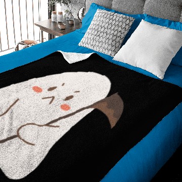 Discover Cute funny ghost, Malone spooky ghost Baby Blankets
