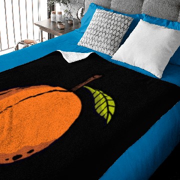 Discover Fruits Apricot Baby Blankets