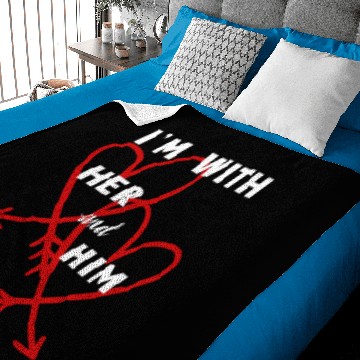 Discover Polyamory Pride Threelationship Throuple Polyamoro Baby Blankets