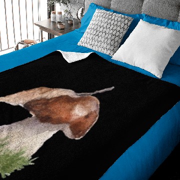 Discover Mushroom with leaf Baby Blankets