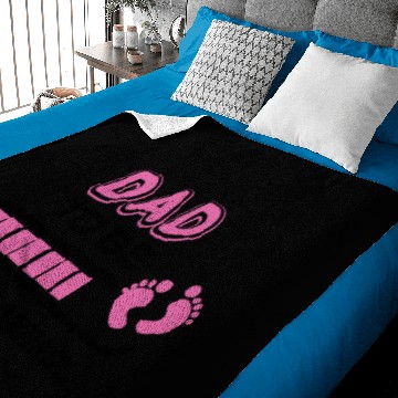 Discover Dad to be. Wait birth gift Baby Blankets