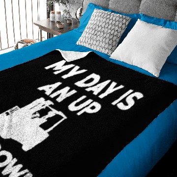 Discover Funny Forklift Operator Quote Baby Blankets