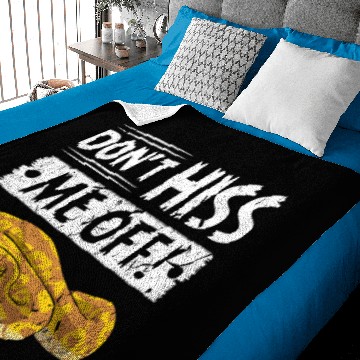 Discover Don't Hiss Me Off Ball Python Baby Blankets