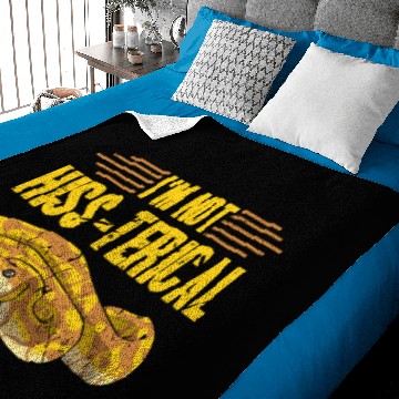 Discover Hiss Terical Ball Python Snake Baby Blankets