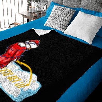 Discover Lets get lit christmas Baby Blankets