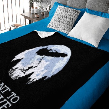 Discover Back to the Future Moon Baby Blankets