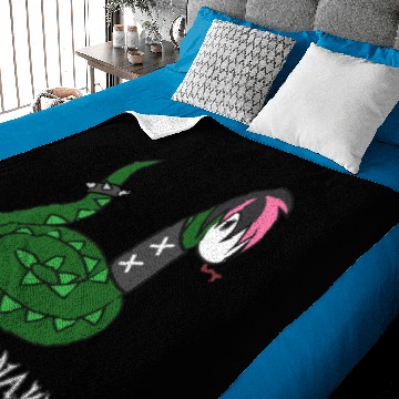 Discover Gothic Snake Gift for Snake Owners Baby Blankets
