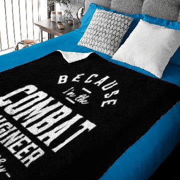 Discover Combat Engineer Job Title Profession Baby Blankets