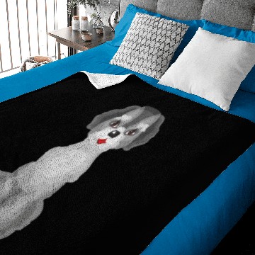 Discover Labradoodle dog Baby Blankets