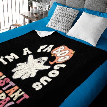 Discover Faboolous Assistant Principal Retro Halloween Baby Blankets